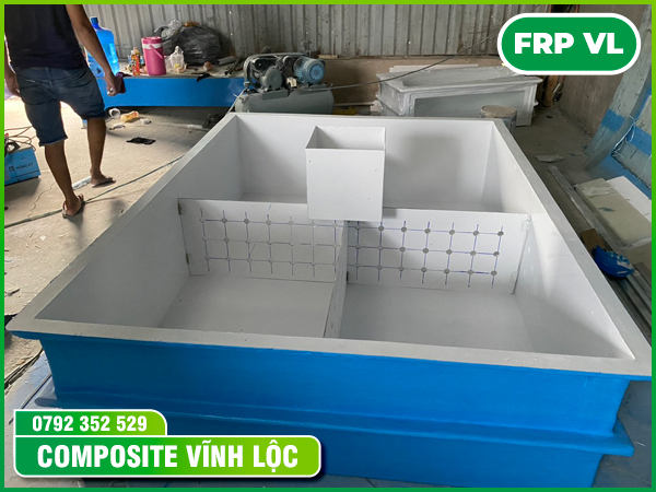 Bể chứa hải sản - Xưởng Sản Xuất Bồn Bể Composite FRP Vĩnh Lộc